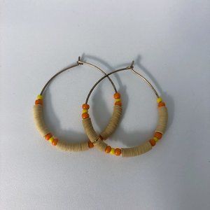 Vintage Handmade Beaded Earrings
